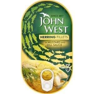 John West(Herring Fillets-Mustard & Dill Sauce)